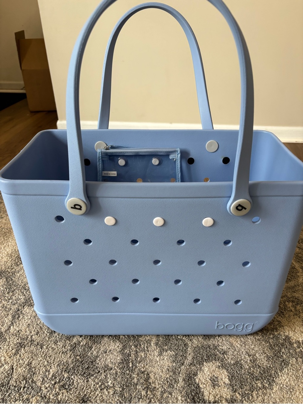 NWT BOGG BAG - CAROLINA ON MY MIND with Charms - Picture 2 of 4